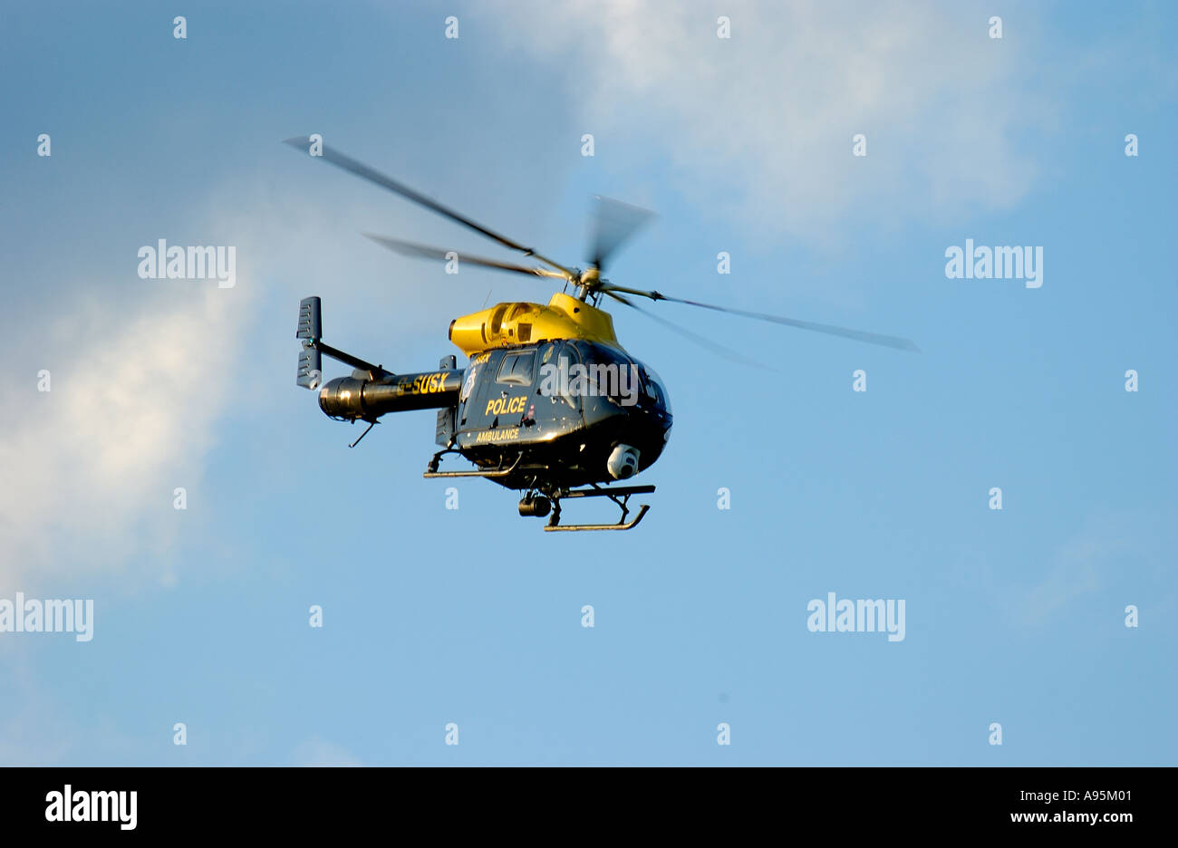 Sussex Police Helicopter Hotel 900 Stock Photo - Alamy