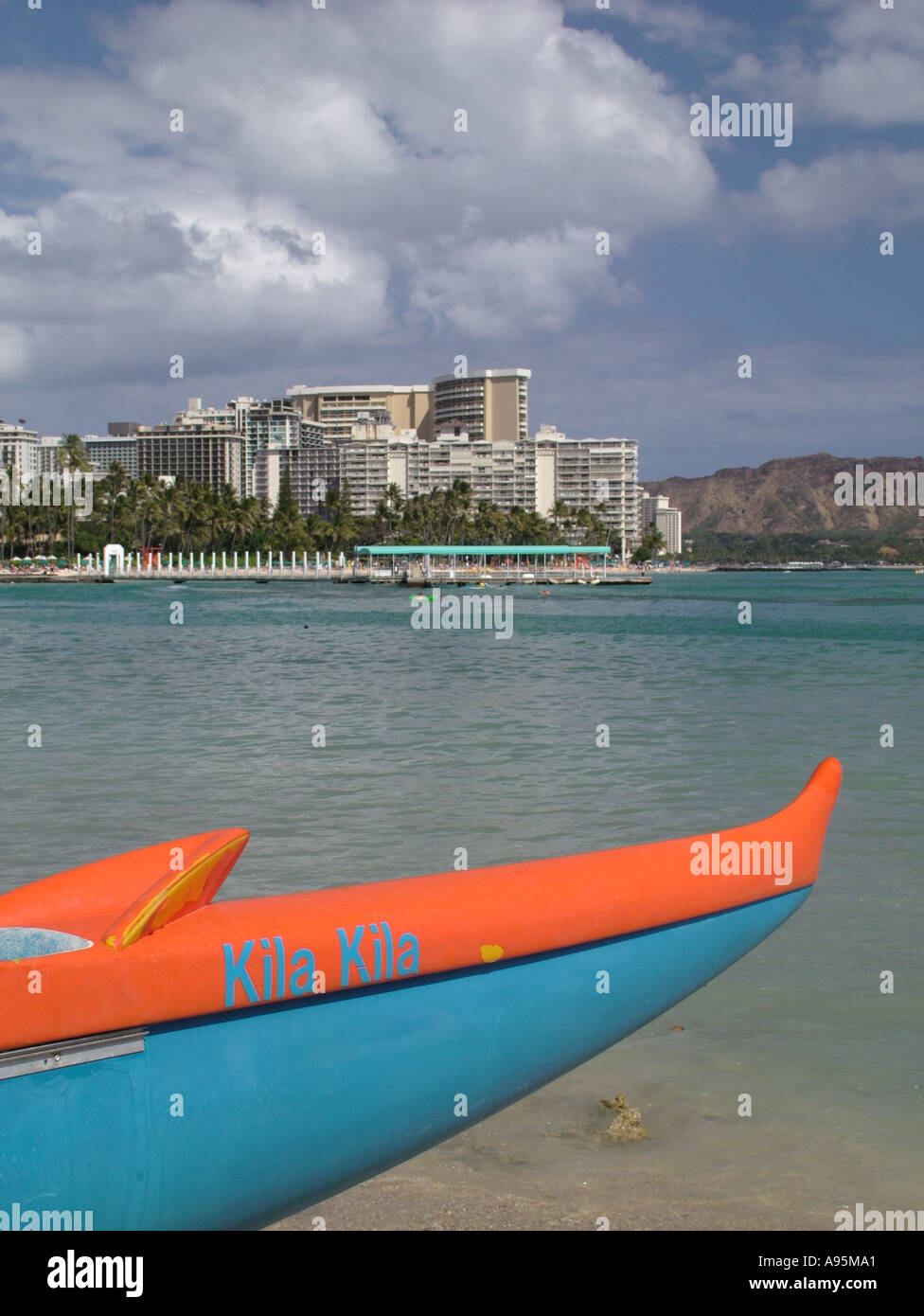 Hawai oahu honolulu diamond head hi-res stock photography and images ...