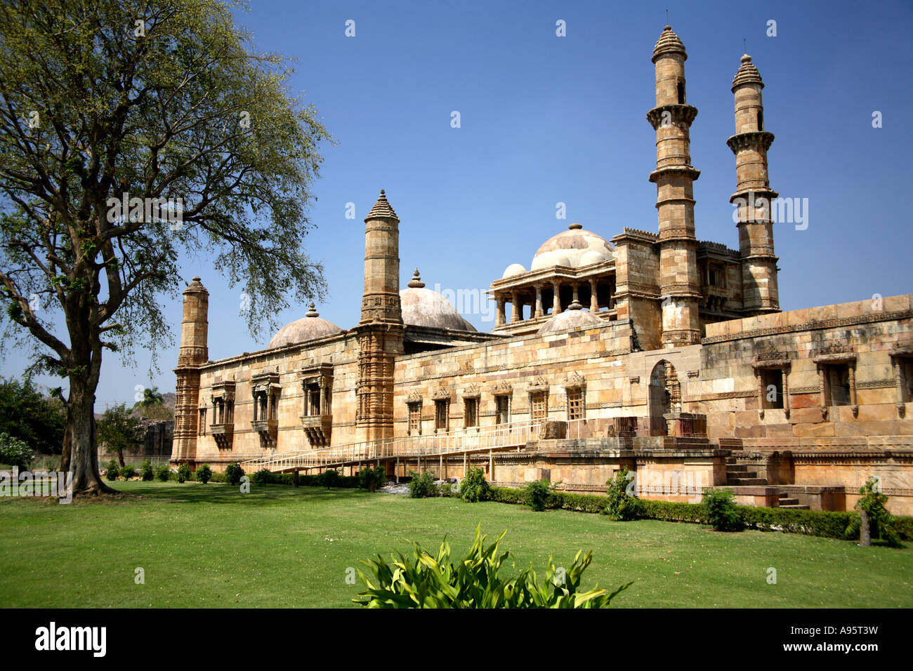 Jama Masjid Dating From 1513 Champaner Gujarat India Stock Photo 