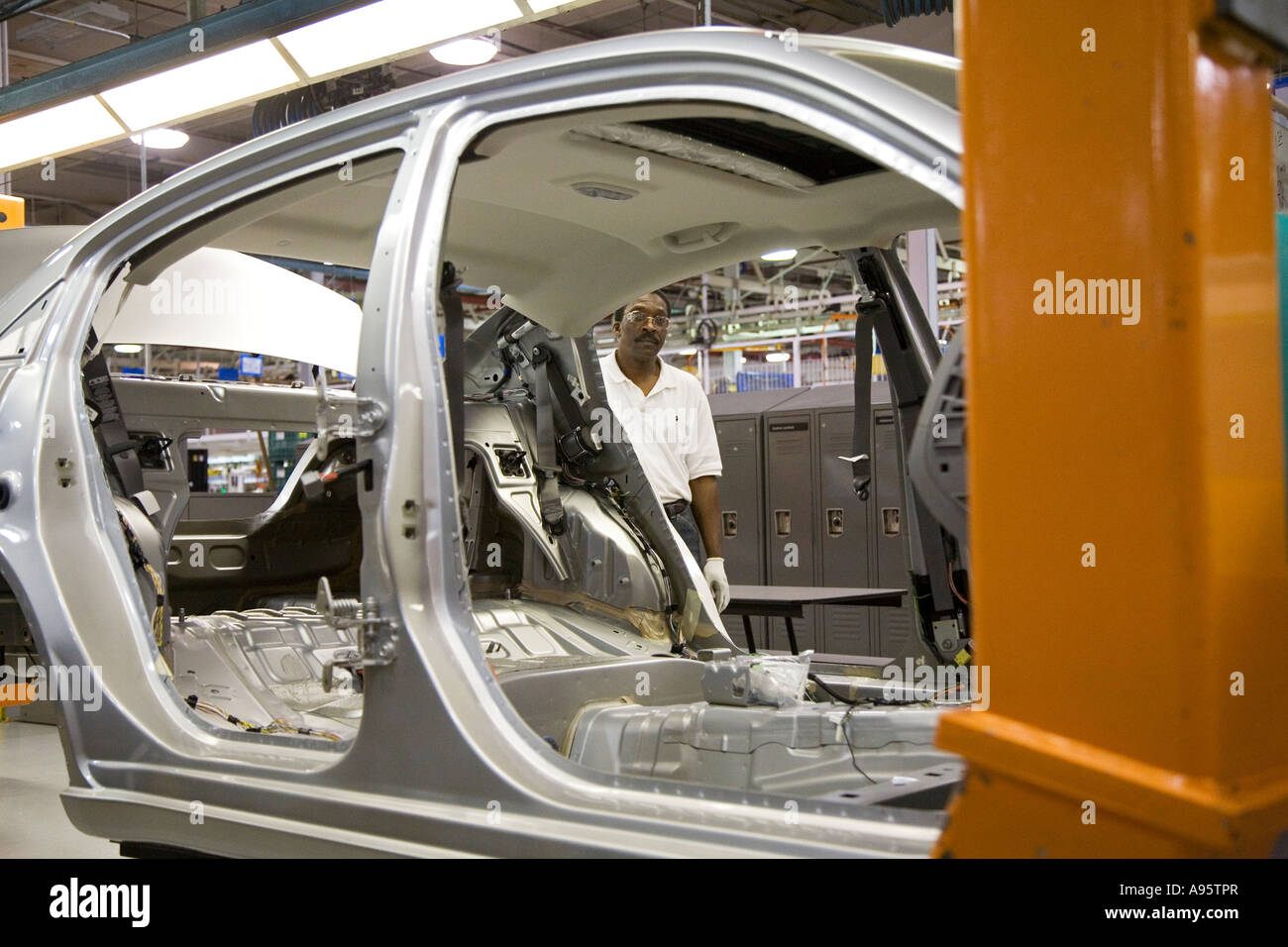 Auto Assembly Plant Stock Photo Alamy