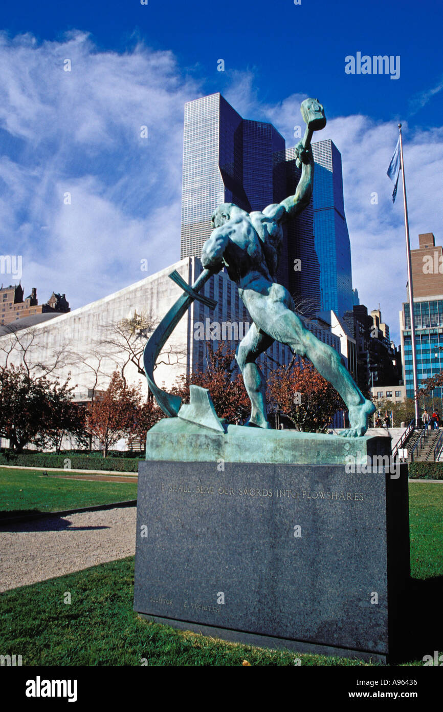 United Nations Swords Into Plowshares