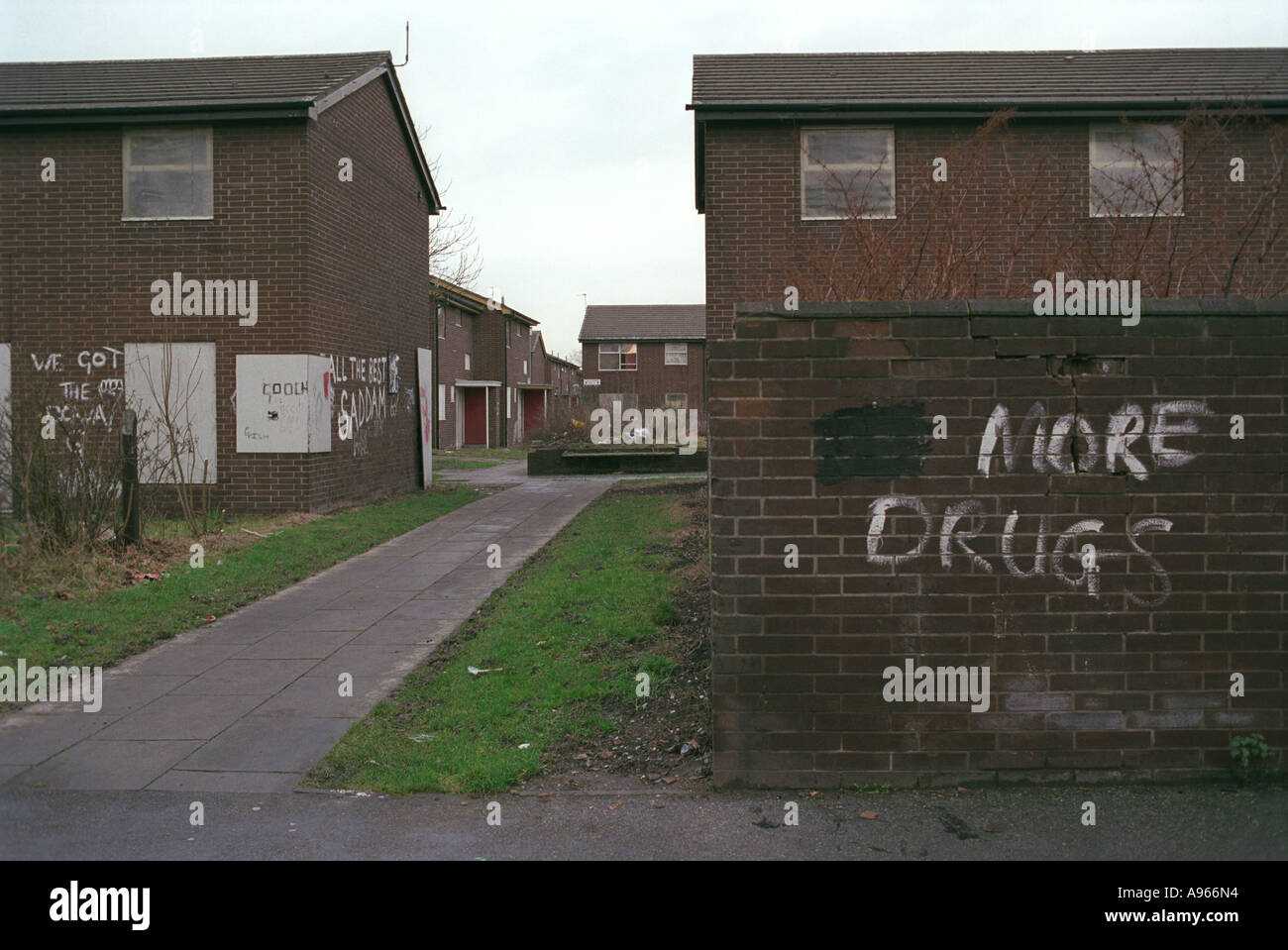 Manchester Council Estate Stock Photos & Manchester Council Estate