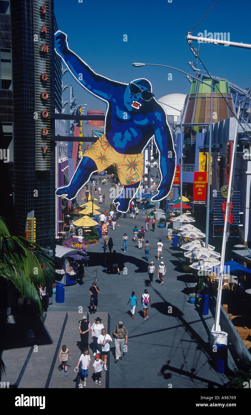 UNIVERSAL STUDIOS CALIFORNIA USA North America USA California Los Angeles Stock Photo