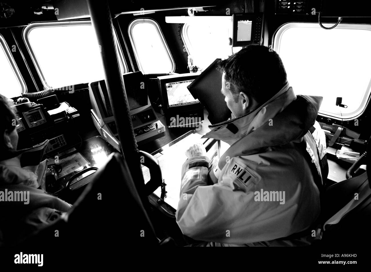 Rnli rescue helicopter Black and White Stock Photos & Images - Alamy