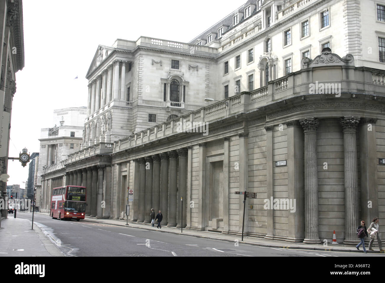 The Bank of England.City of London.UK.2006 Stock Photo