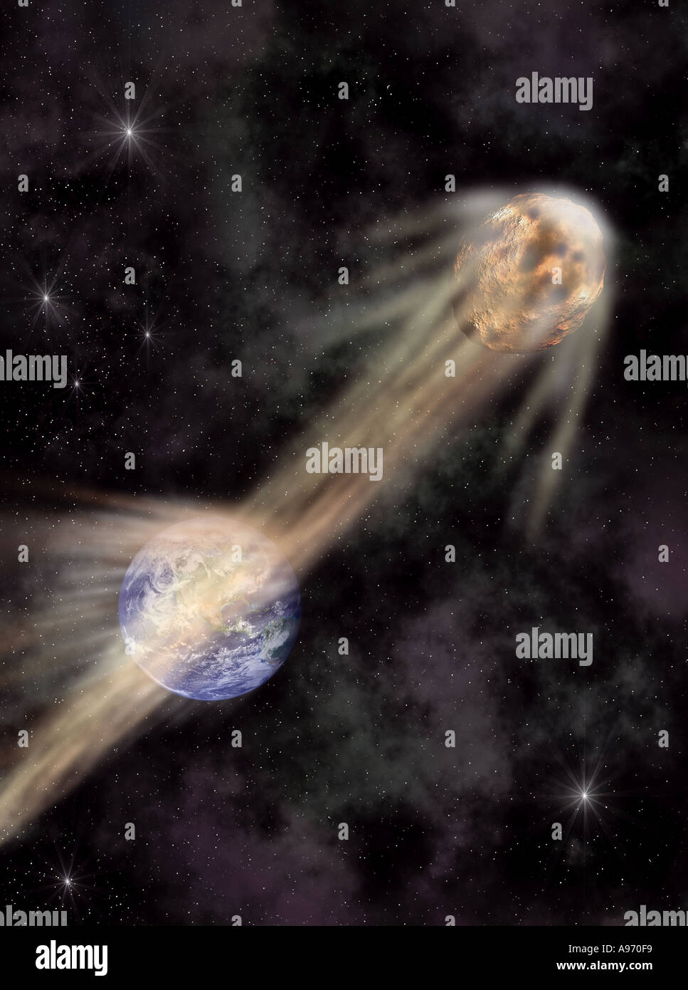 Comets close to earth hires stock photography and images Alamy