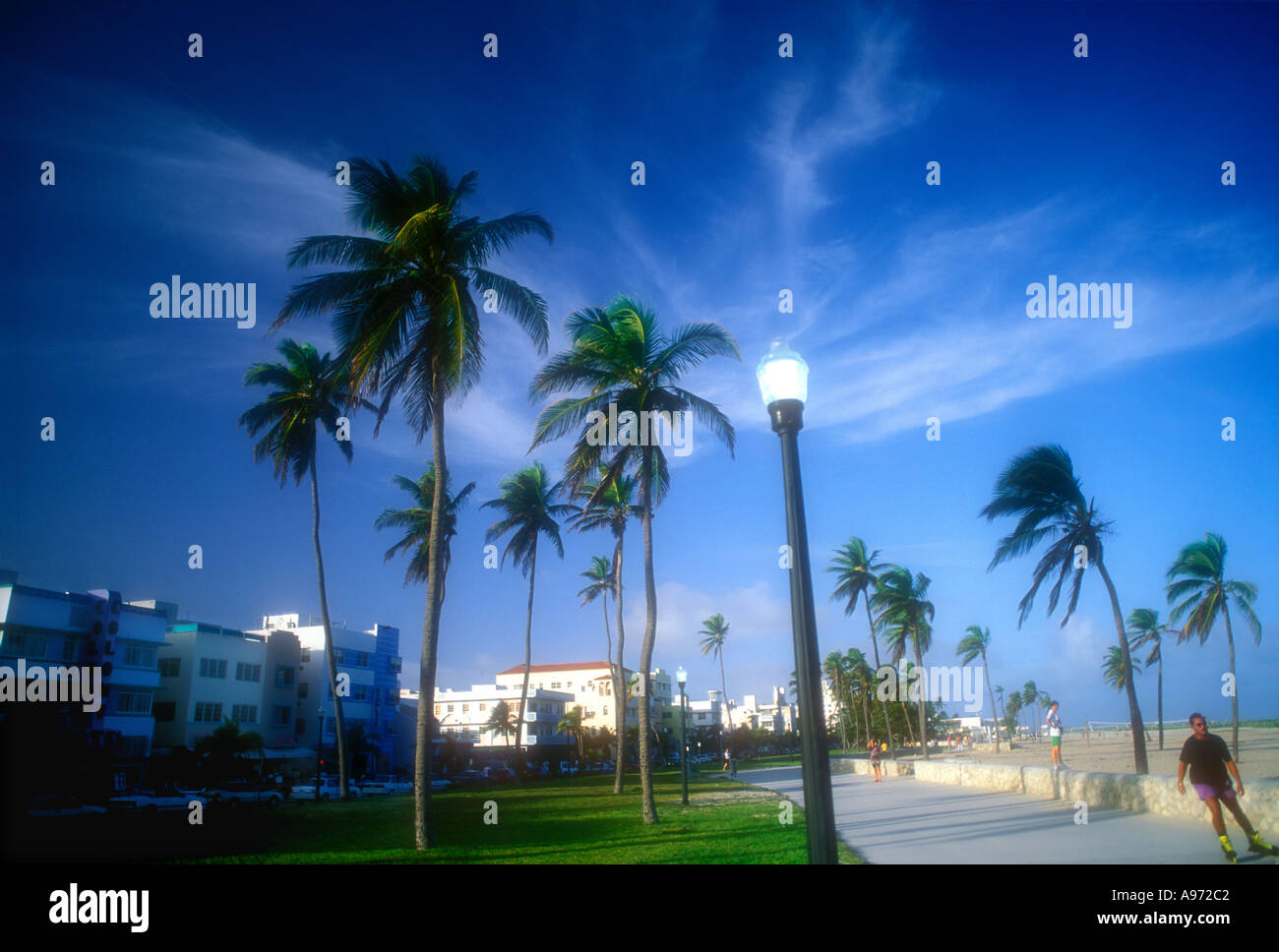 Ocean Drive Miami Beach Florida USA Stock Photo Alamy