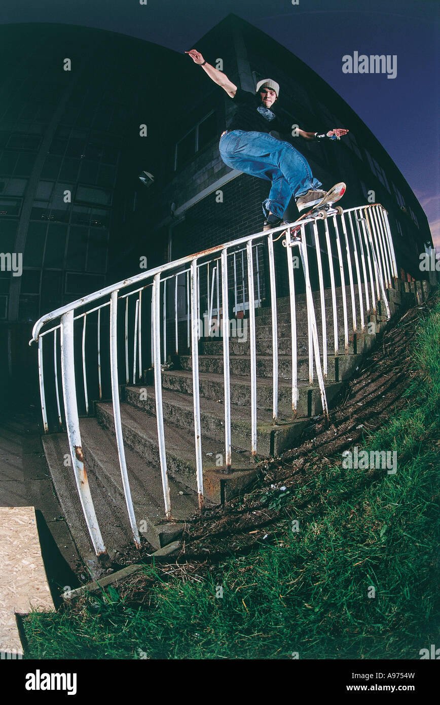 Frontside boardslide hires stock photography and images Alamy