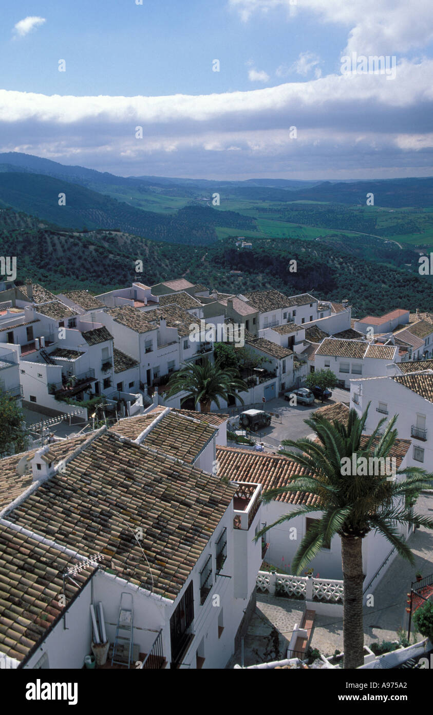 Zahara de la Sierra Andalusia Spain Stock Photo - Alamy