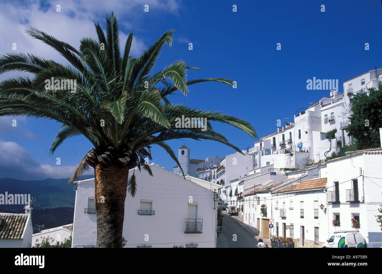Zahara de la Sierra Andalusia Spain Stock Photo - Alamy