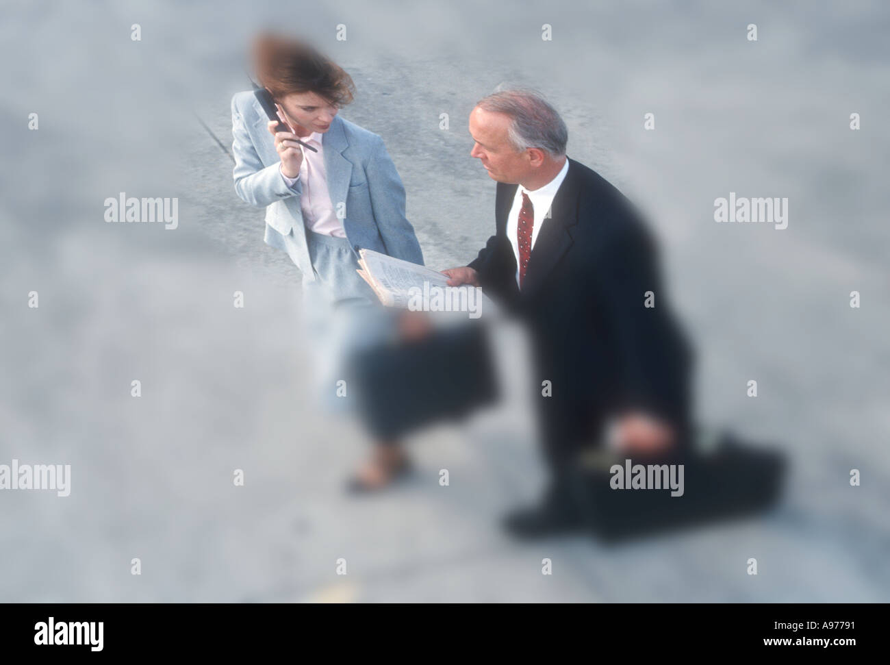 Business woman rushing hi-res stock photography and images - Alamy