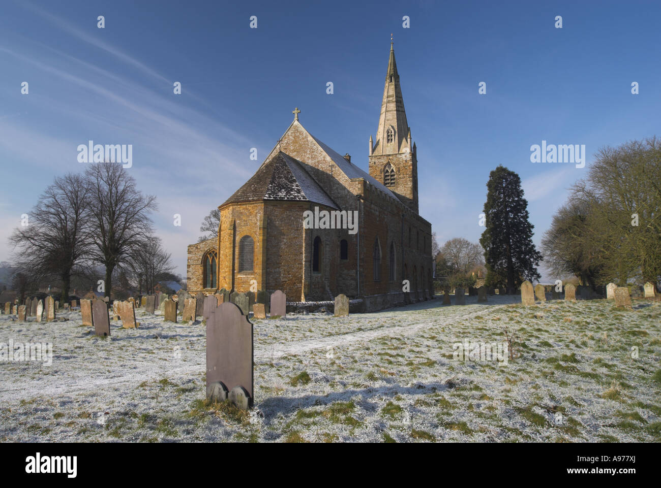 All Saints Church, Brixworth, Northamptonshire, England, UK Stock Photo