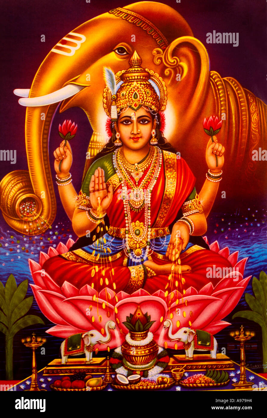 Lakshmi ganesh hi-res stock photography and images - Alamy