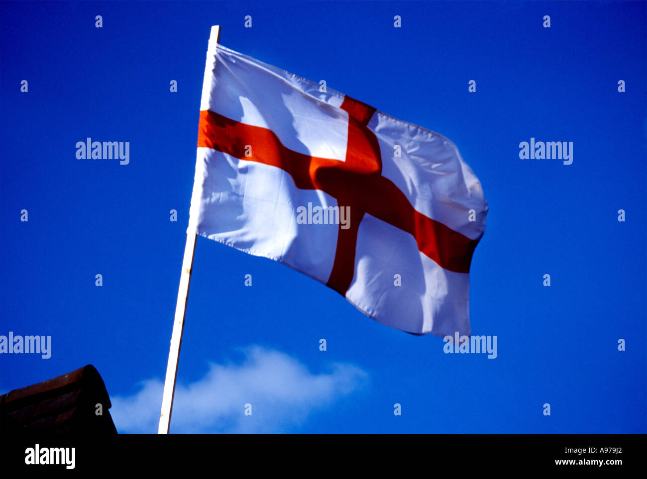 St Georges Flag England Stock Photo