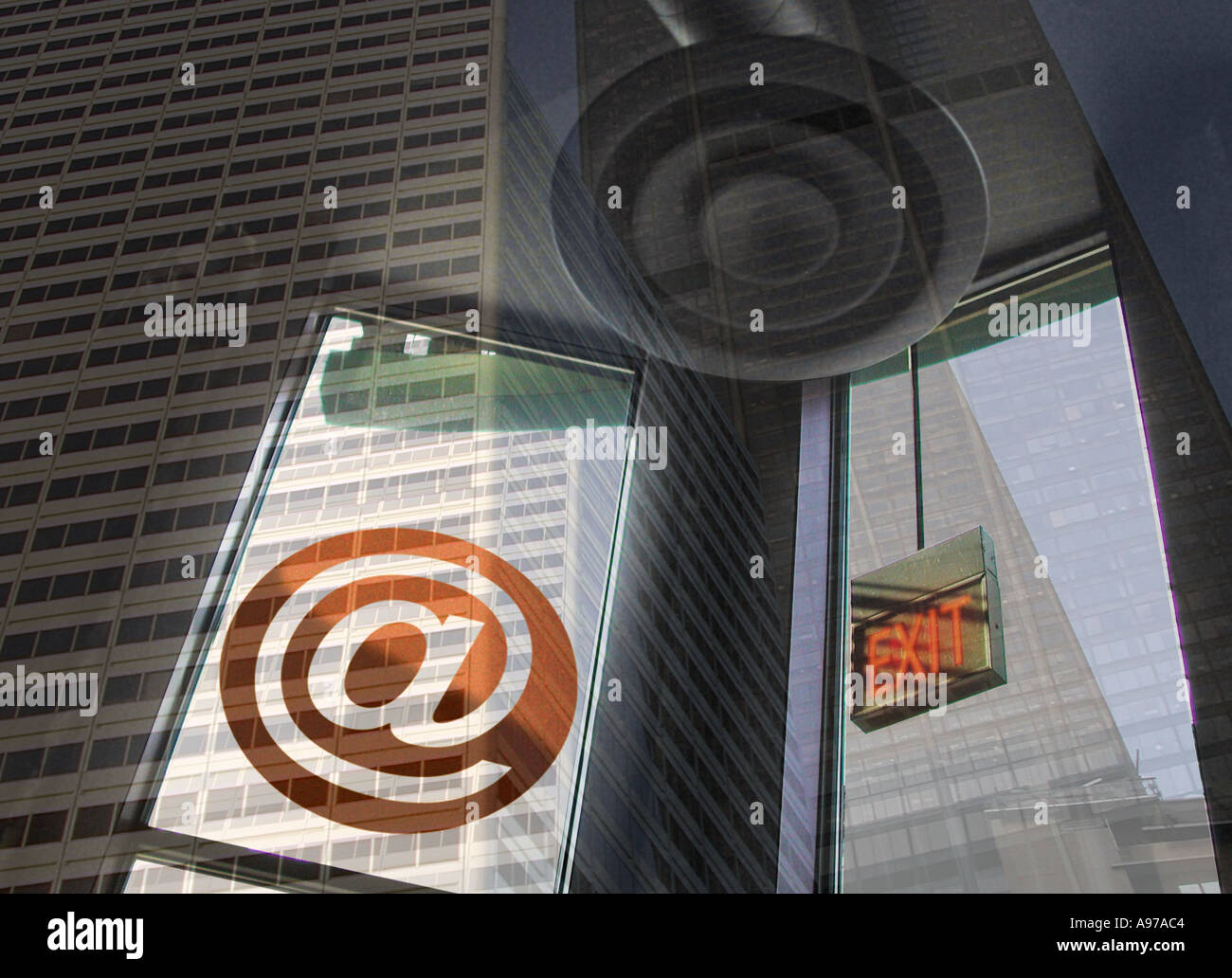 internet communicate e mail digital Stock Photo