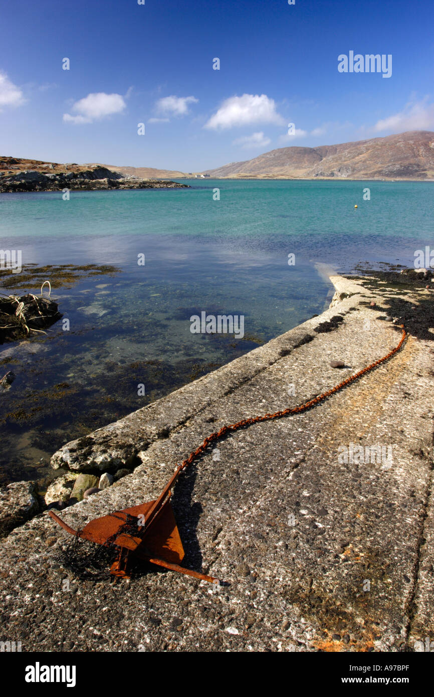 Vatersay, Bhatarsaigh, Western Isles, Scotland. Stock Photo