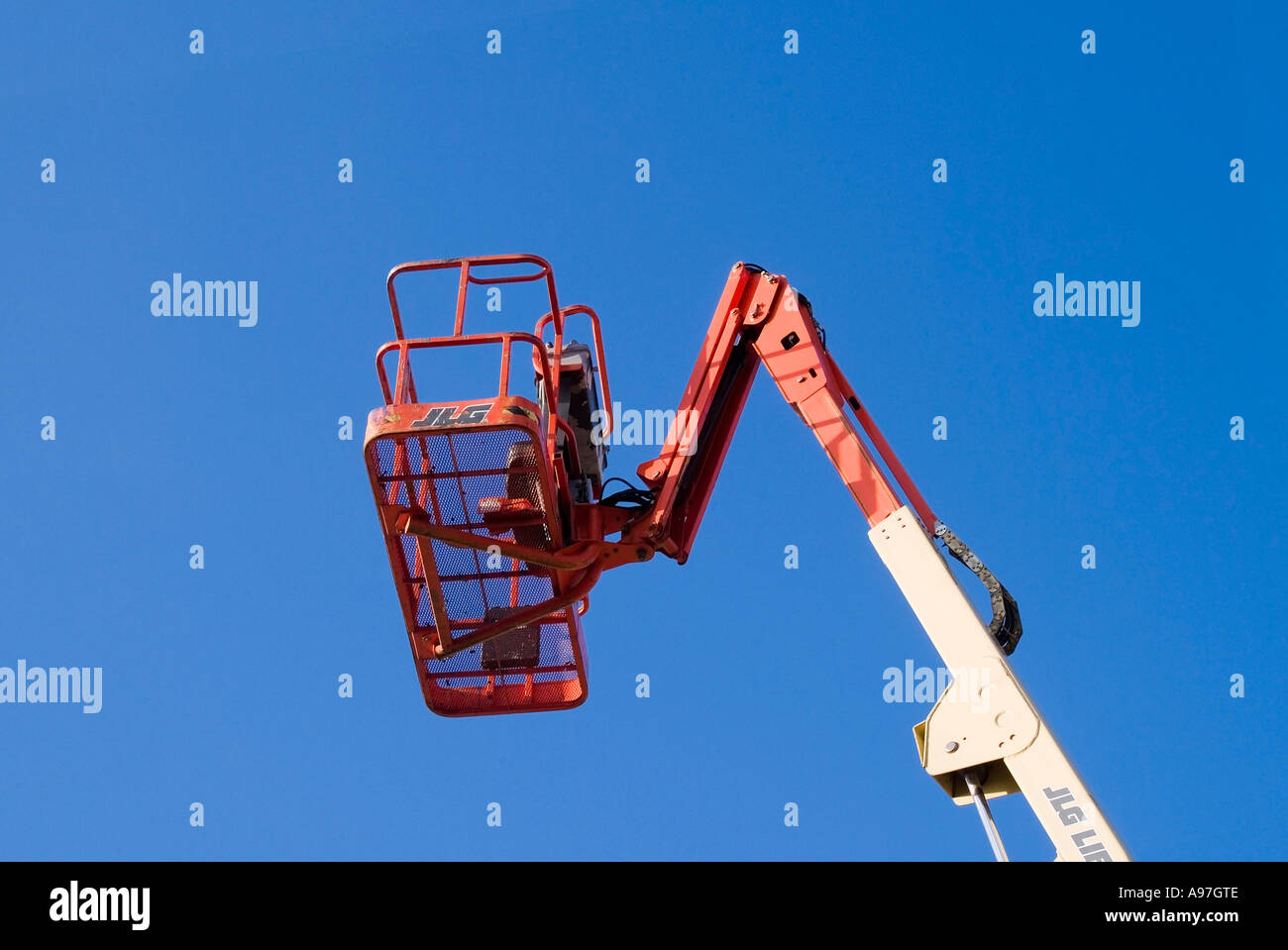 Hydraulic Crane Lift Stock Photo Alamy