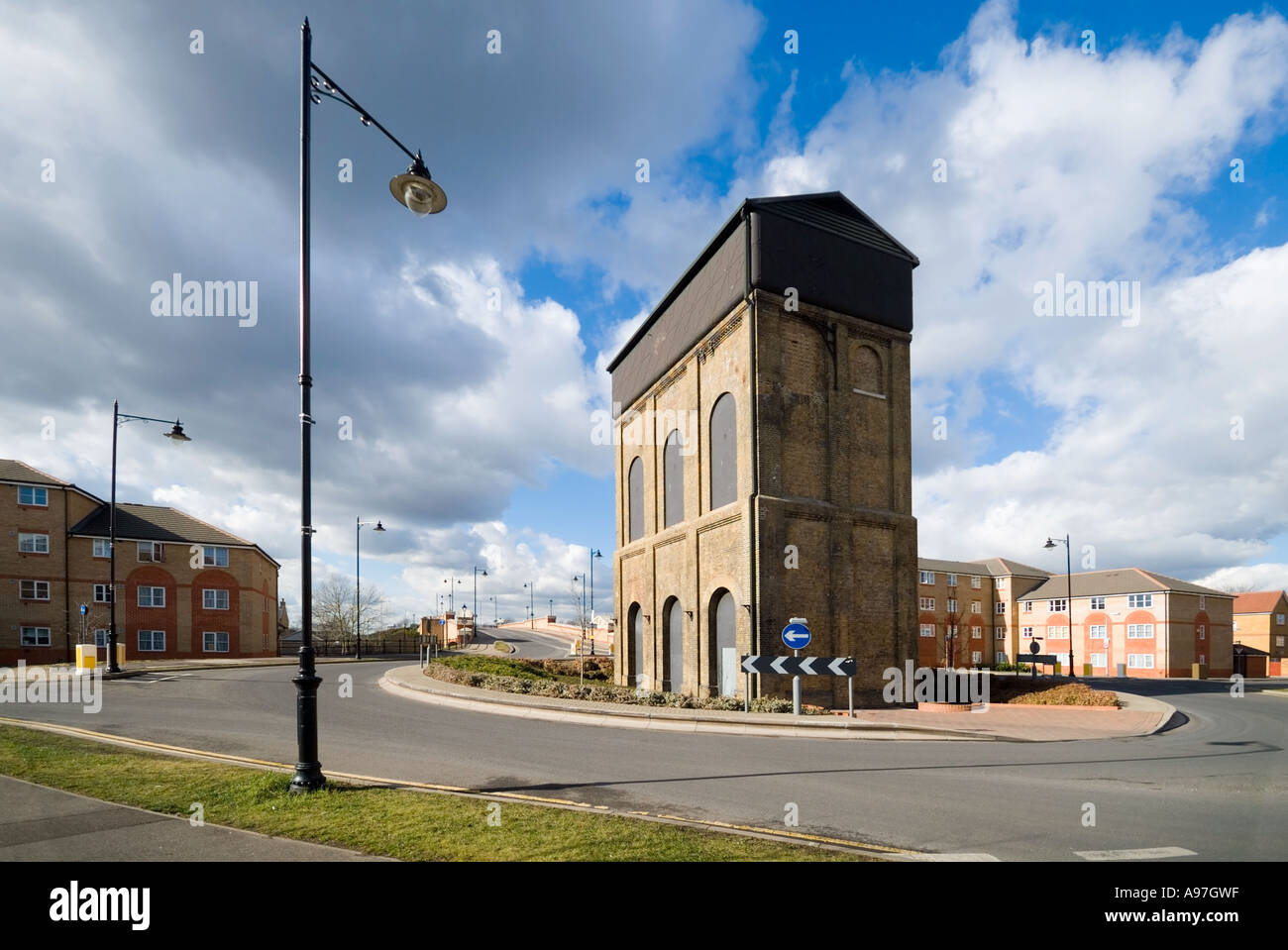 Water Tower, Enfield Island VIllage Stock Photo Alamy