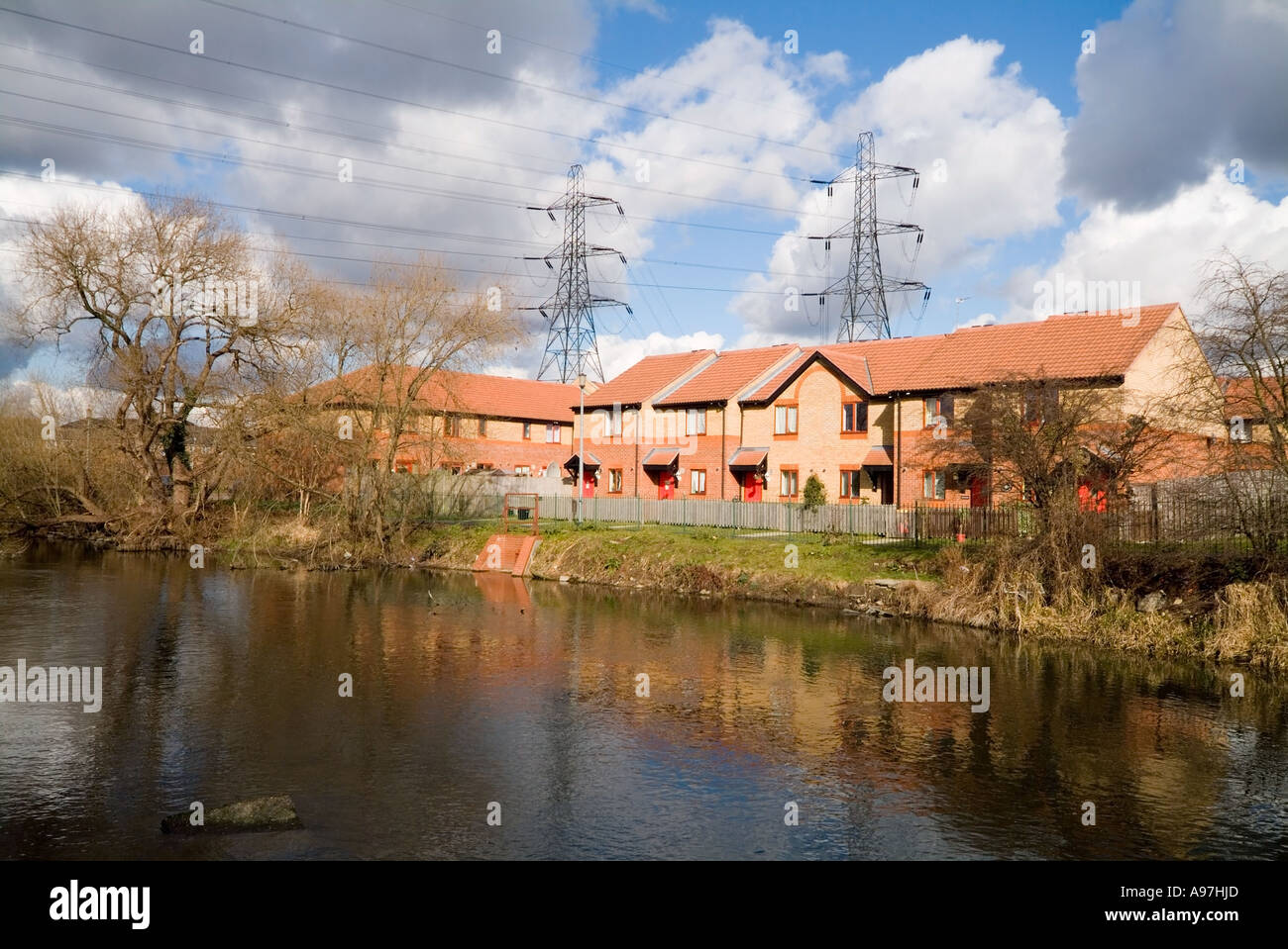 Outskirts of Enfield Island Village Stock Photo Alamy