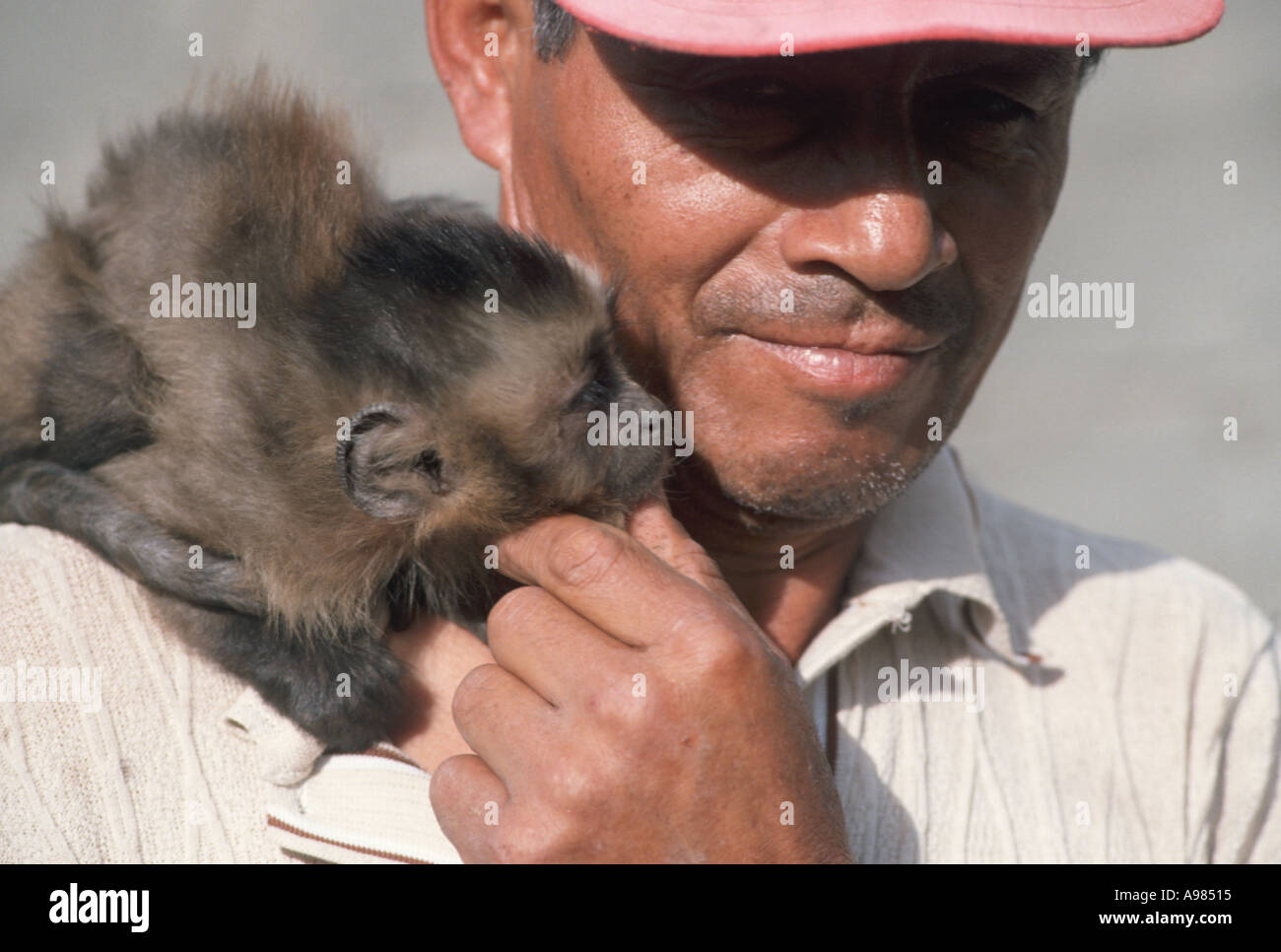 Zookeeper monkey hires stock photography and images Alamy