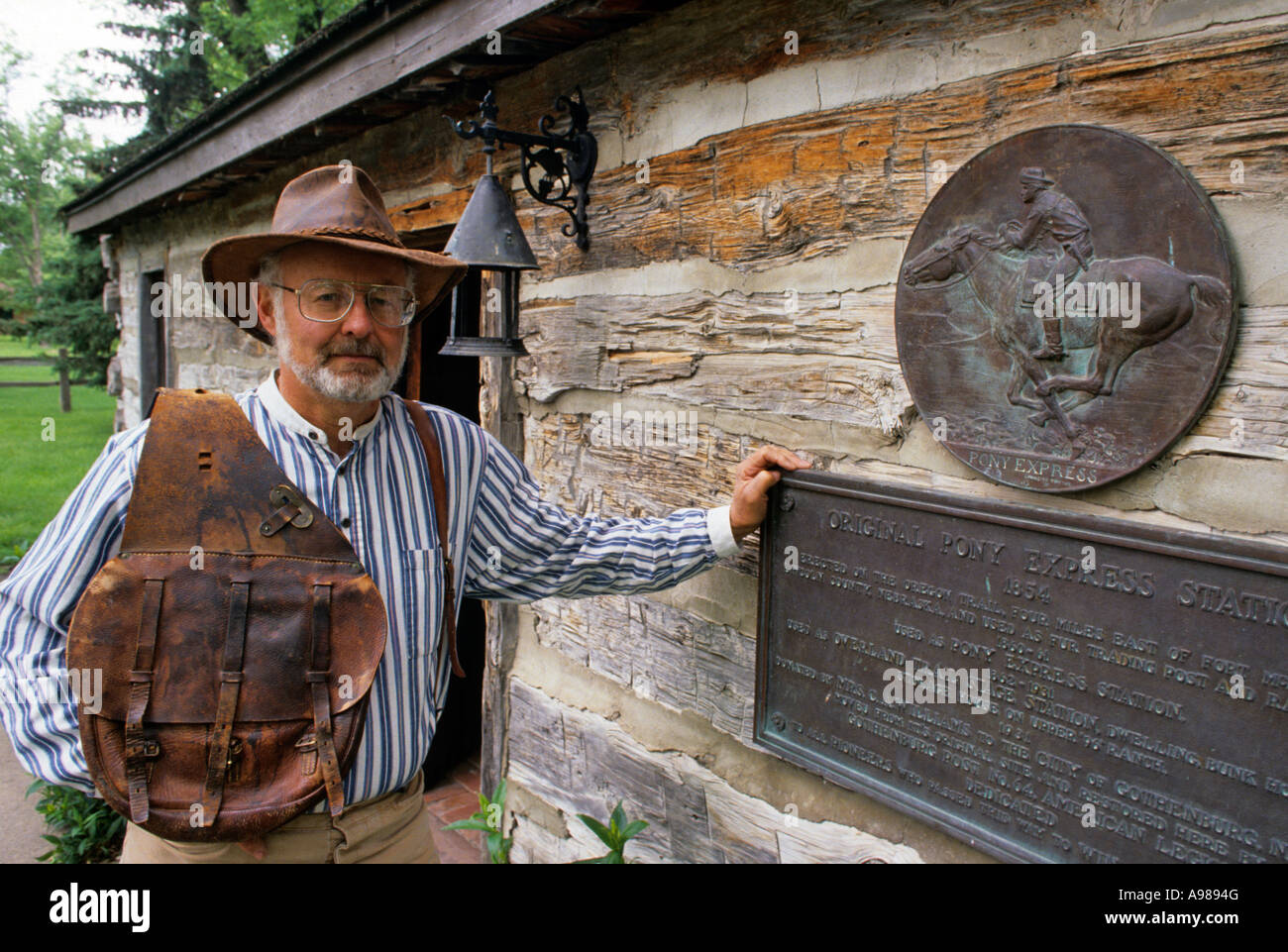 AN ORIGINAL PONY EXPRESS STATION (1854) CAN BE SEEN AT GOTHENBURG