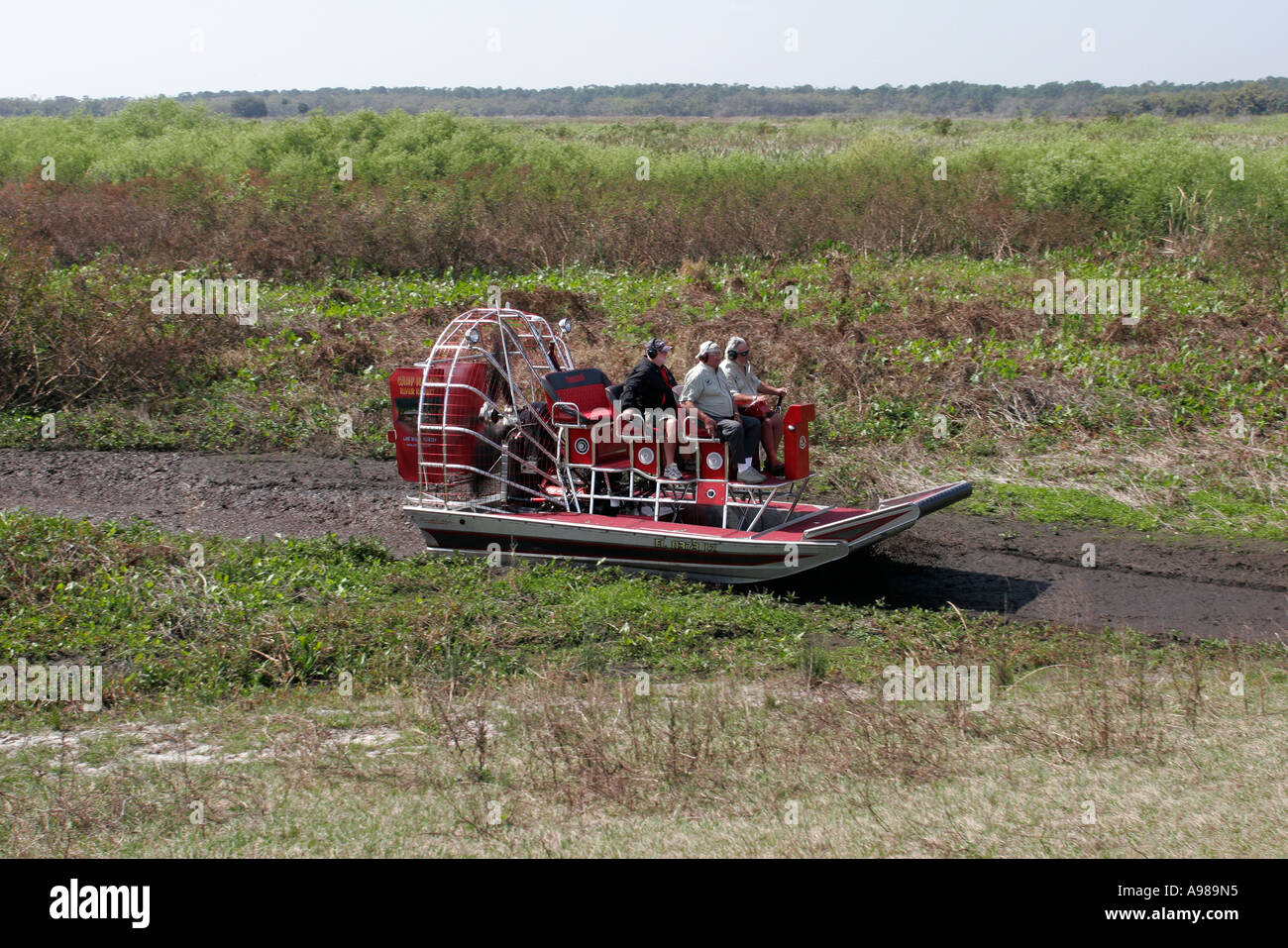 Lake Wales Florida,Lake Kissimmee,Camp Mack River water Resort,airboat