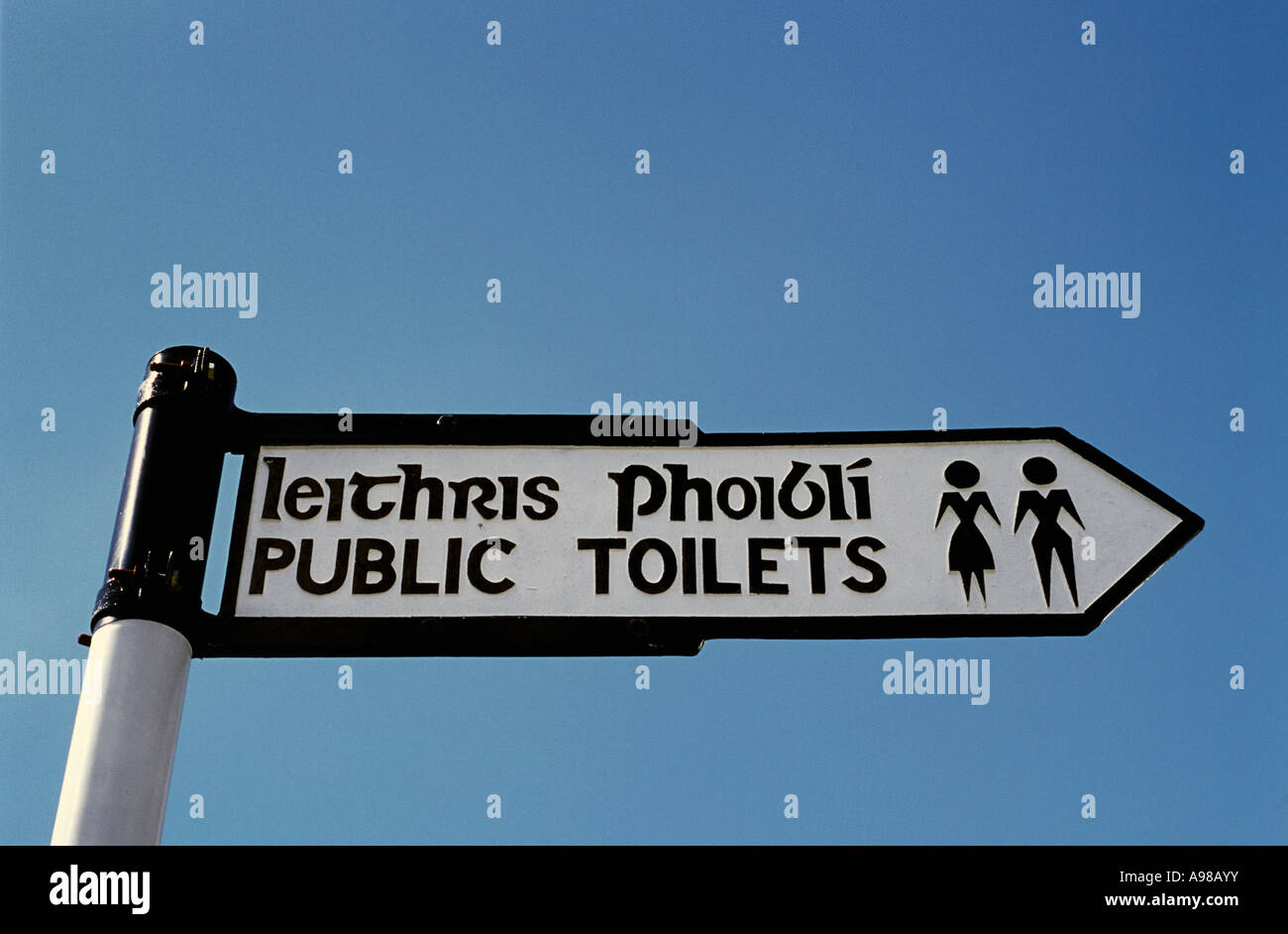 Irish toilet sign hi-res stock photography and images - Alamy