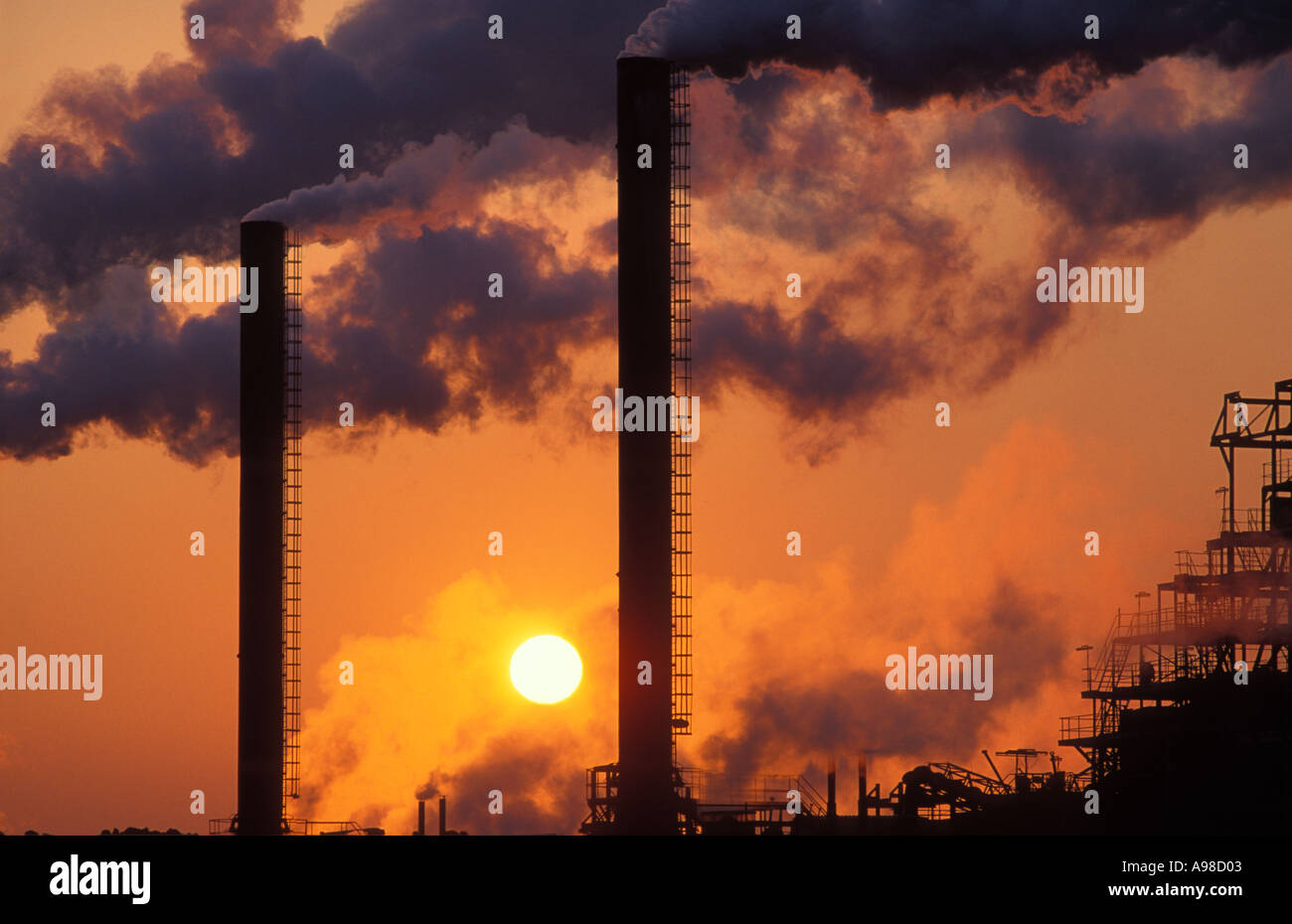 Belching fumes hi-res stock photography and images - Alamy