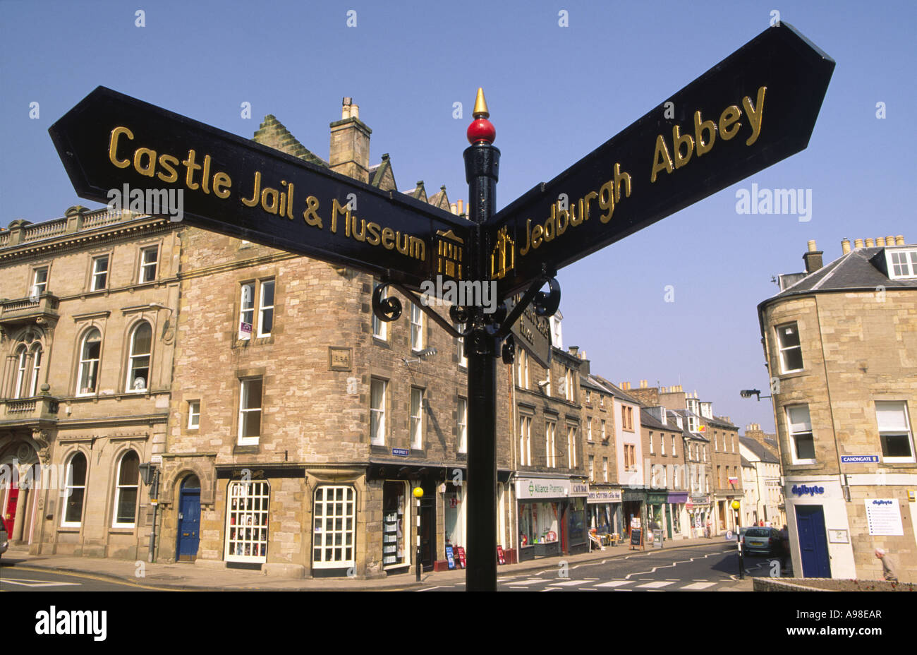 Jedburgh high street hires stock photography and images Alamy