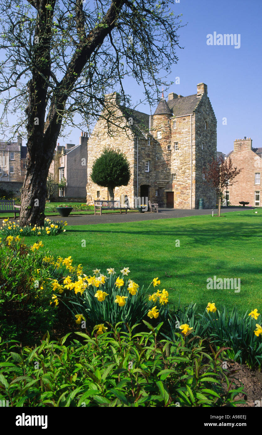 Mary Queen of Scots Jedburgh spring colour at Queen Mary s House 16th