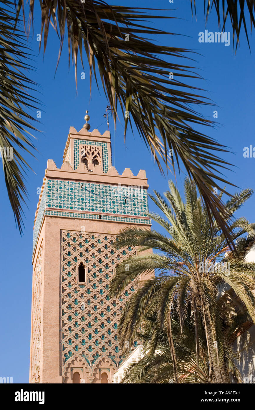 El Mansour mosque Marrakech Marrakesh Medina Morocco Old Town Stock ...