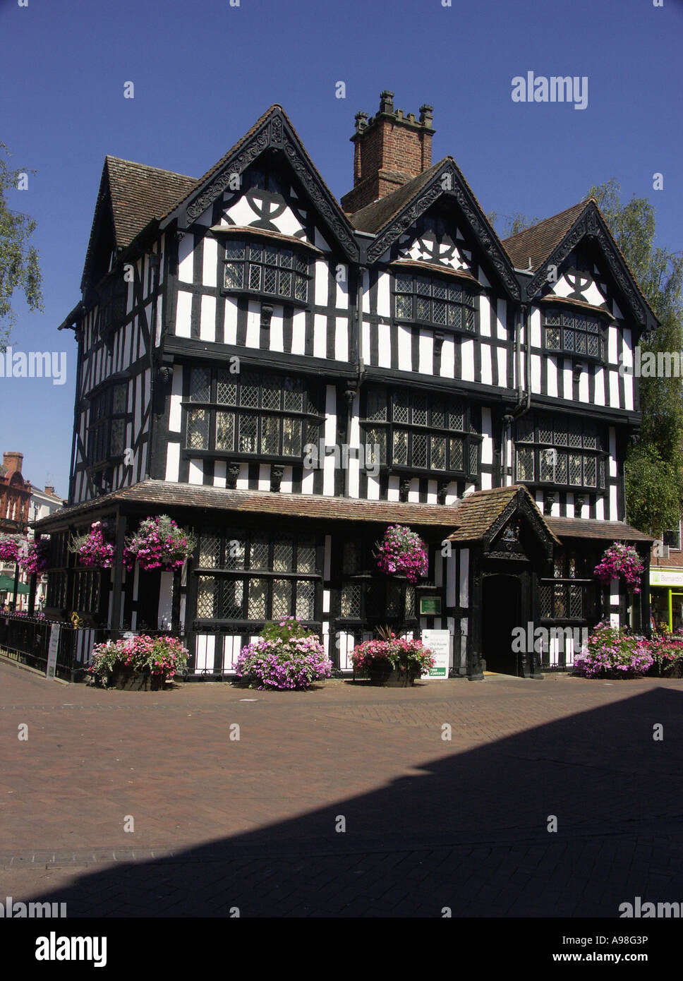 The Old House, High Town, Hereford, Herefordshire, England, UK, United Kingdom, Great Britain, Europe July 2006 Stock Photo