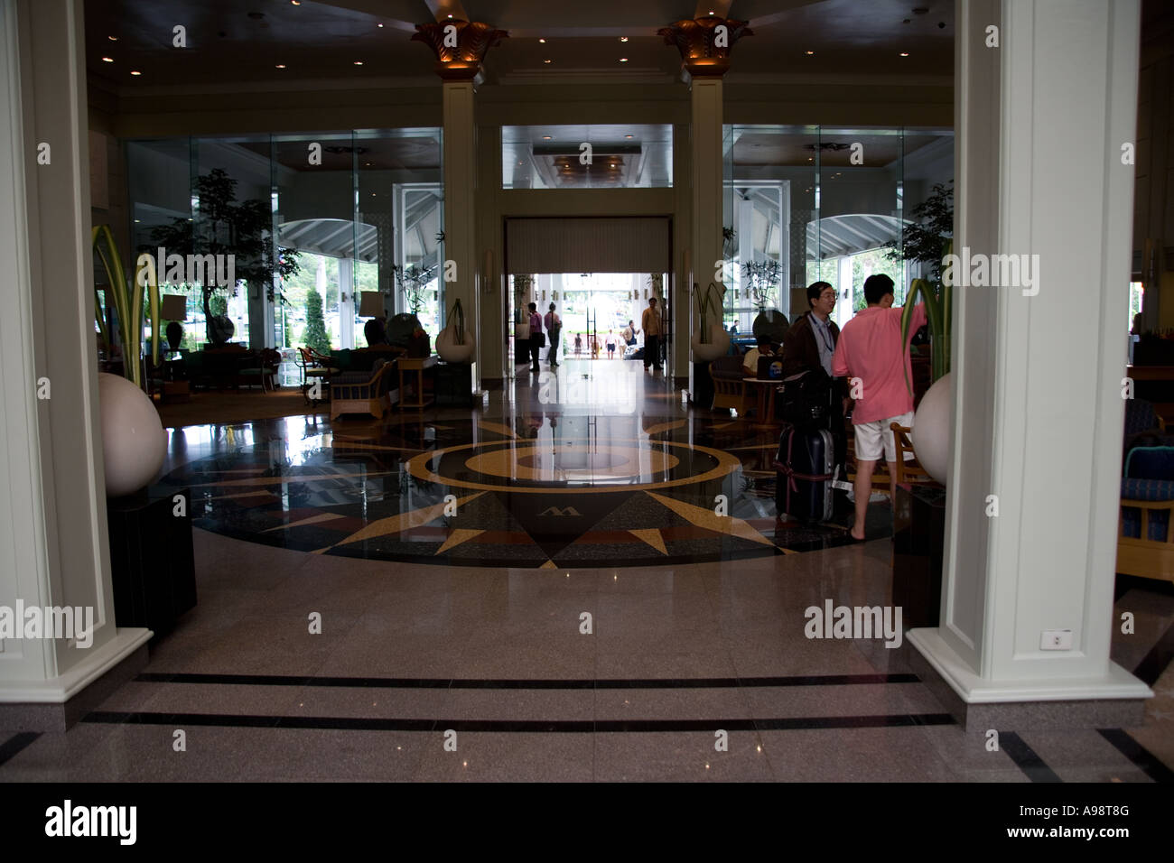 Beautiful reception based at the Dusit Resort in pattaya, Thailand Stock Photo