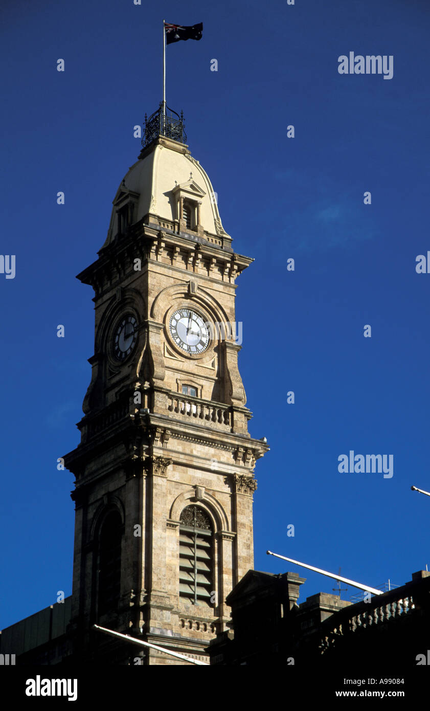 GPO clock tower Adelaide post office South Australia Stock Photo Alamy