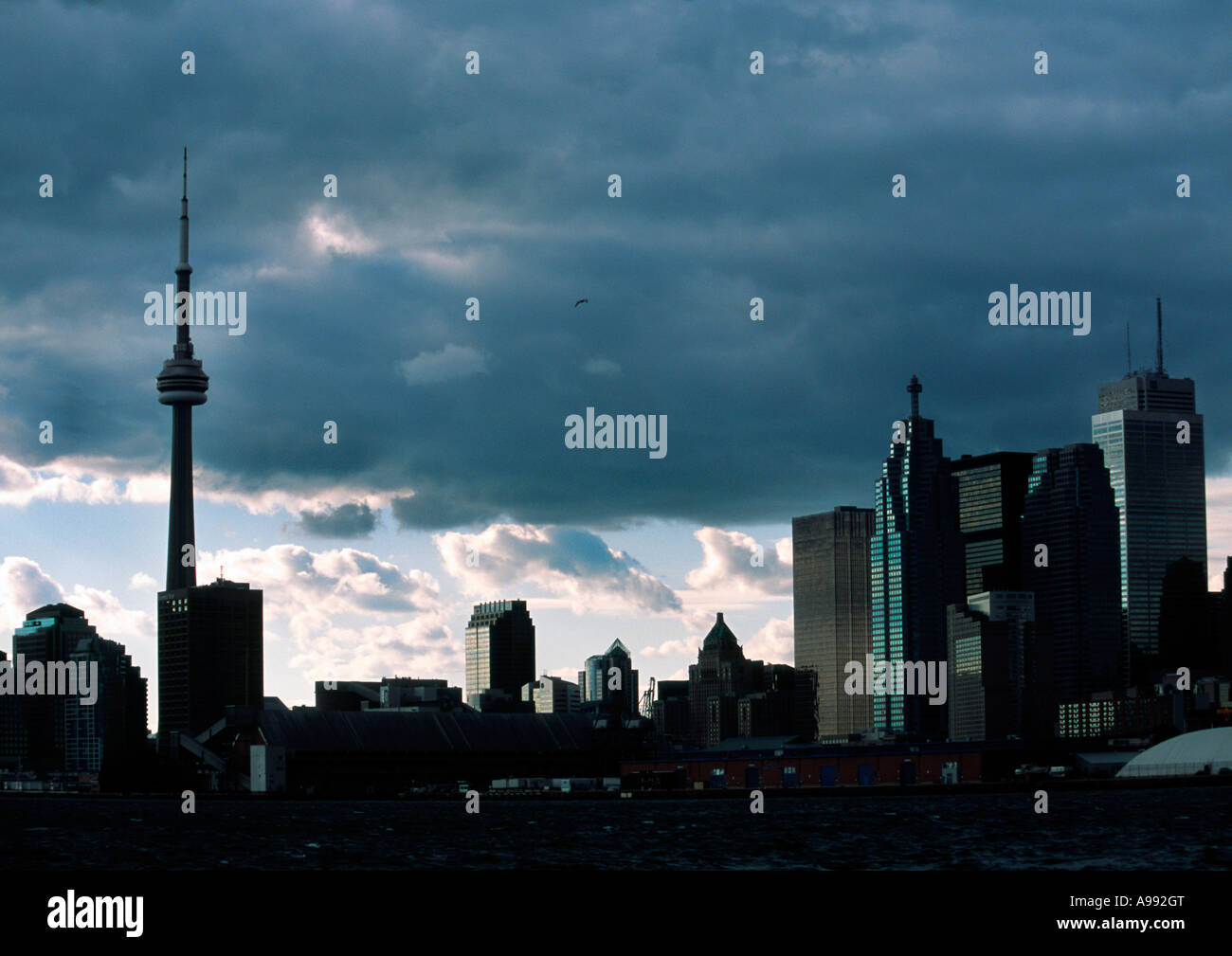 The Toronto Ontario Canada skyline Stock Photo - Alamy