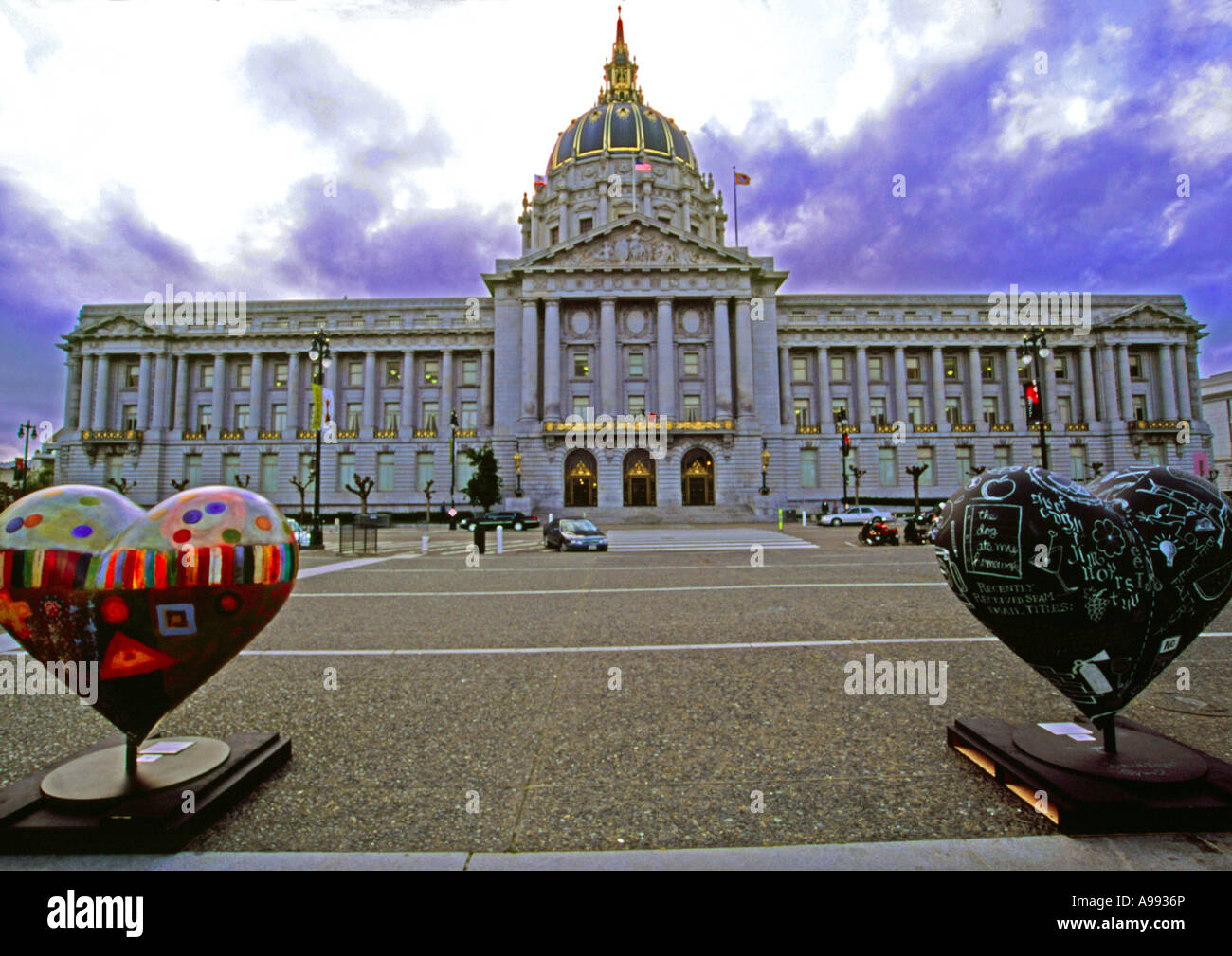 city hall San Francisco Stock Photo