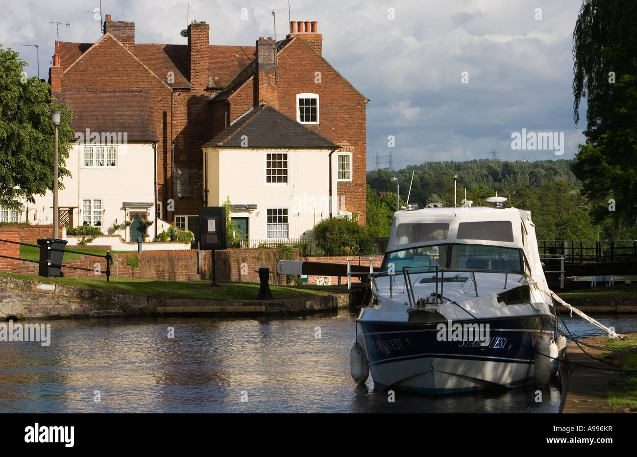 Lower Basin Stourport on Severn Worcestershire UK May 2007 Stock Photo