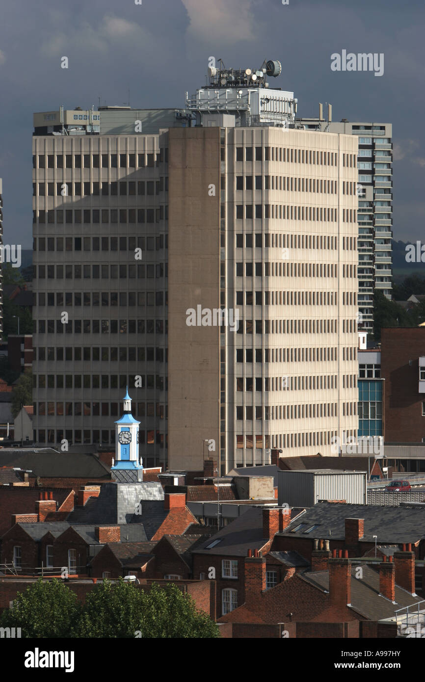 Walsall town centre in the West Midlands. Stock Photo