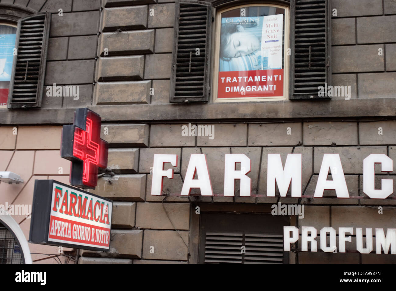 Pharmacy sign rome italy europe hires stock photography and images Alamy