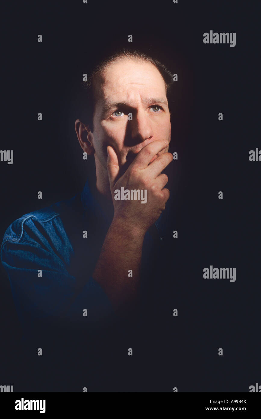 Concerned guy hi-res stock photography and images - Alamy