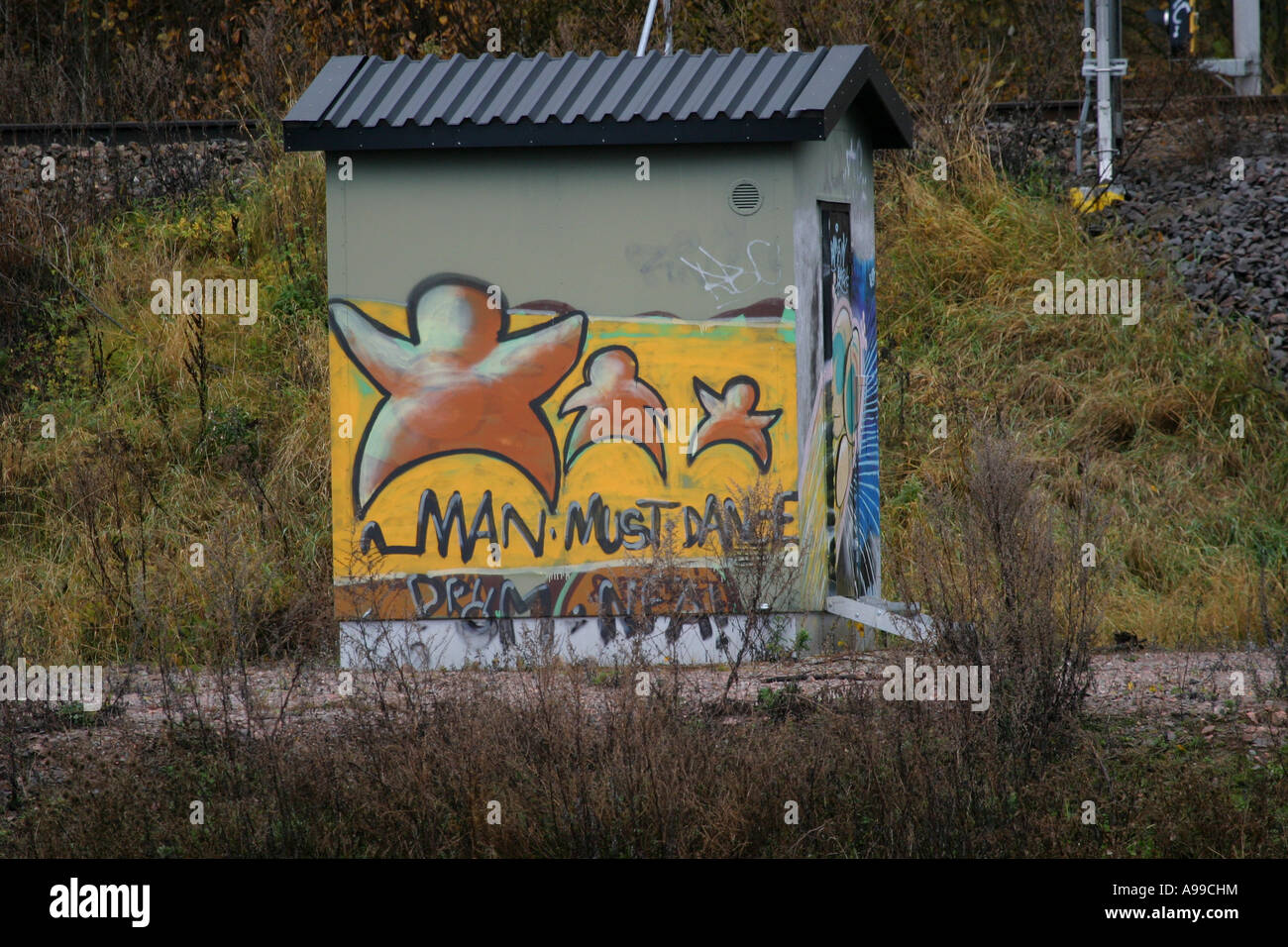 Grafiiit on House Stock Photo