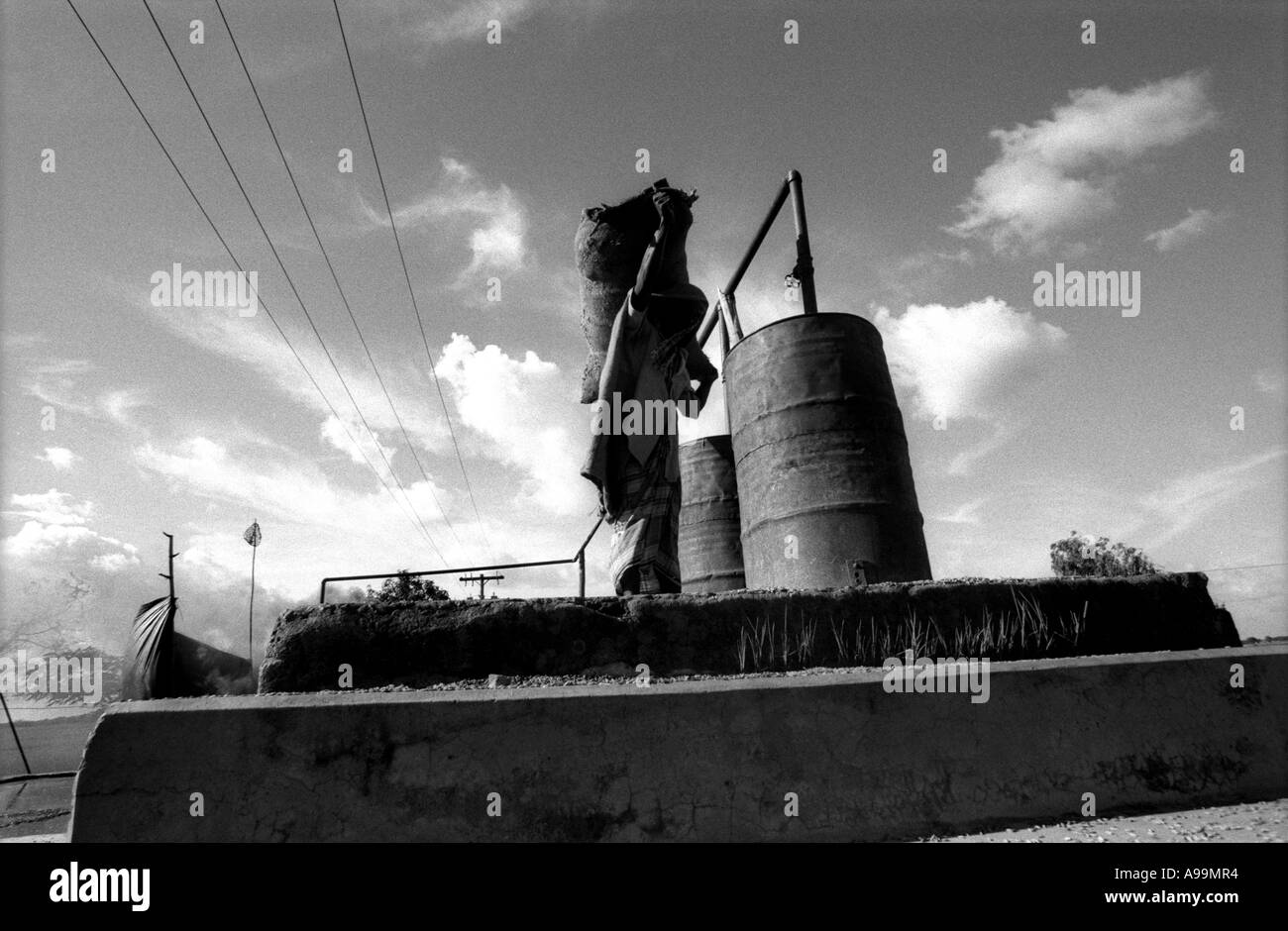 Rice carry Black and White Stock Photos & Images - Alamy