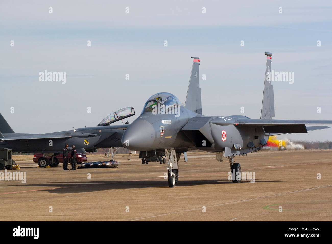 F-15 Strike Eagle air to ground attack aircraft Stock Photo