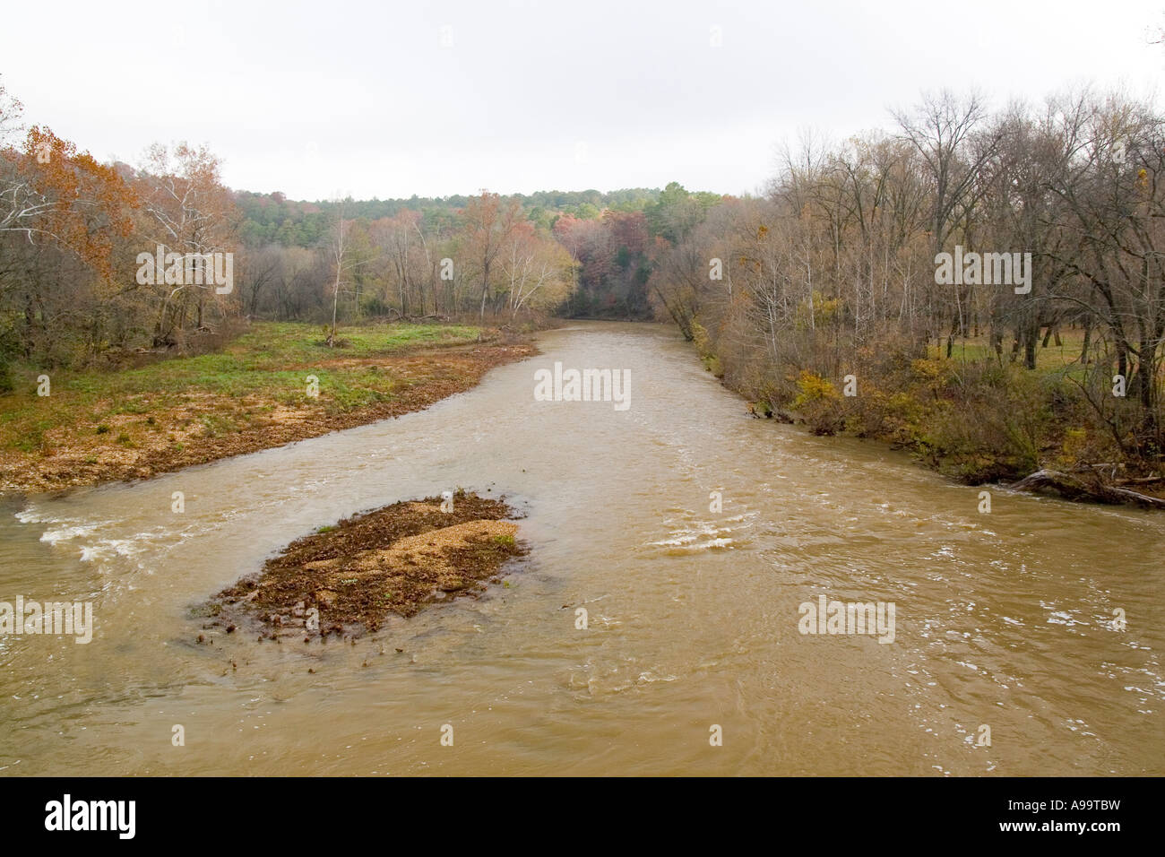 Arkansas AR USA War Eagle river near the water mill in the Ozark