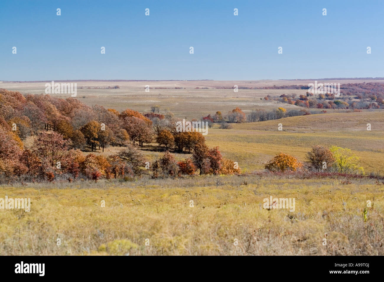 Oklahoma OK USA Osage Indian reservation and Tallgrass Prairie reserve 