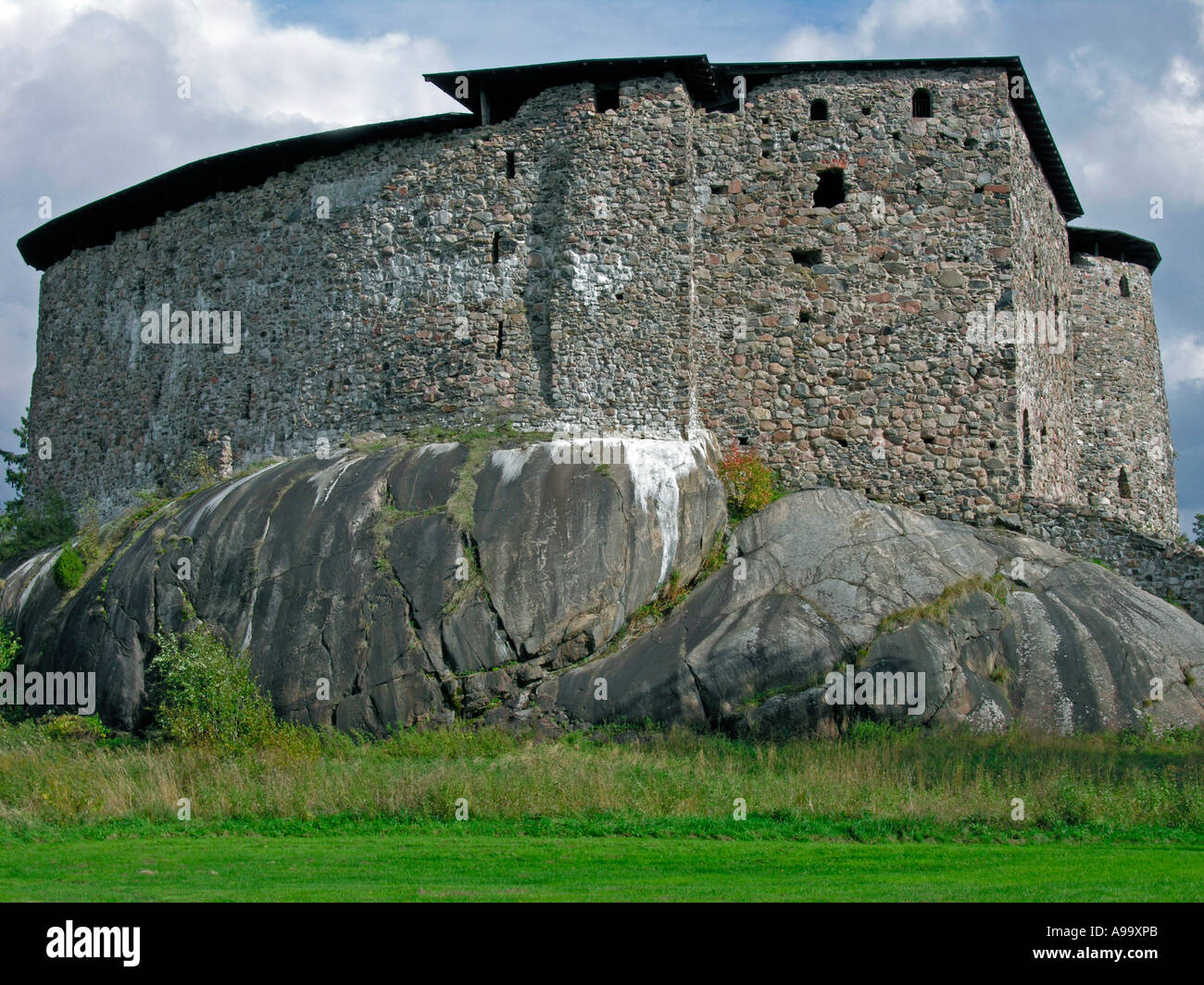 ruins of old Castle of Raasepori Raseborg in Snappertuna Finland Stock  Photo - Alamy