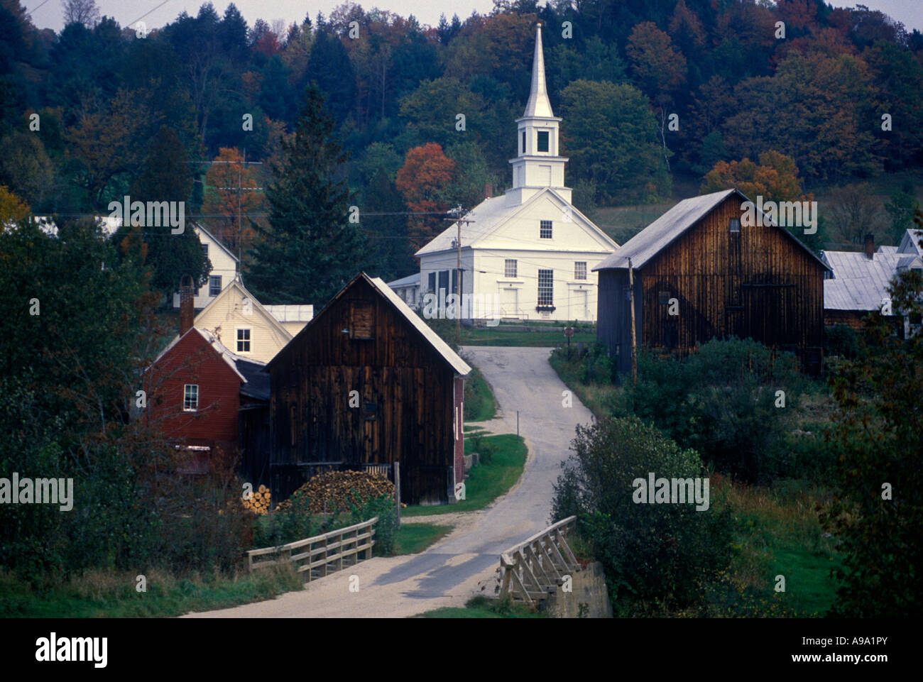 WAITS RIVER VERMONT USA Stock Photo Alamy