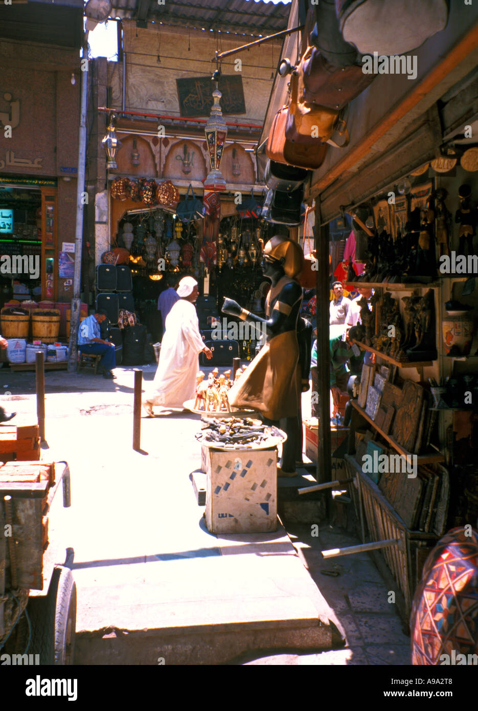 Bazaar Cairo Egypt Stock Photo
