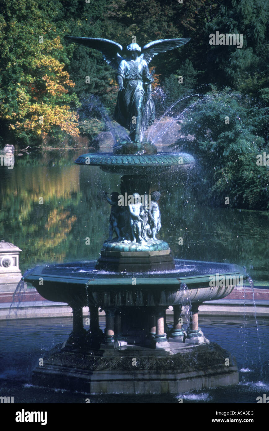 Nothing like a crisp autumn day at Bethesda Fountain