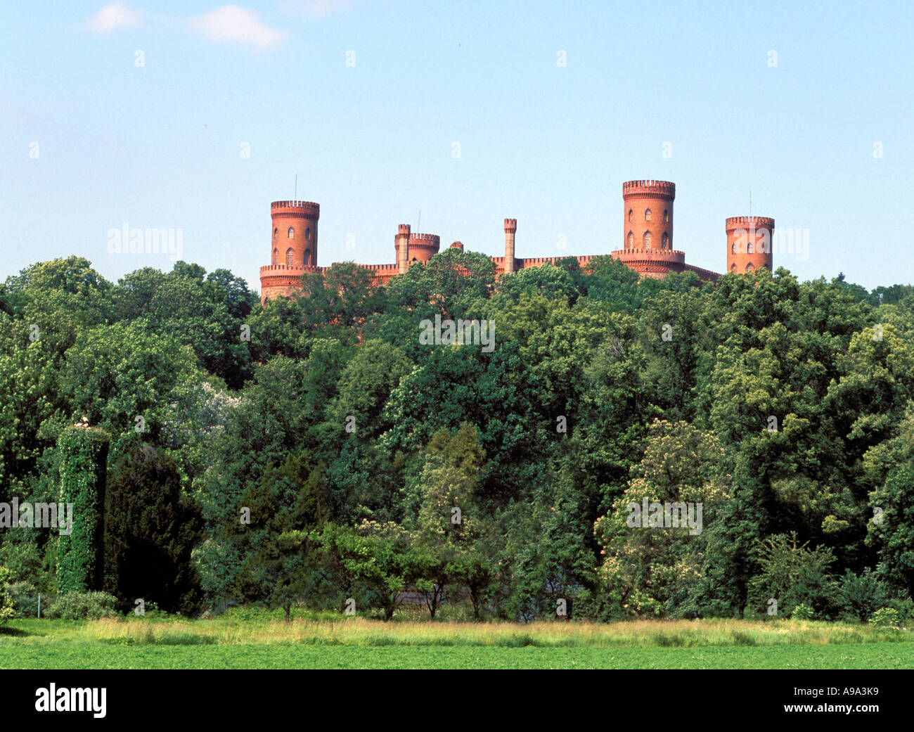 Kamieniec Zabkowicki Castle Poland Stock Photo